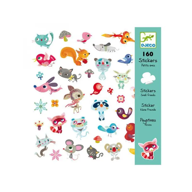 Djeco Stickers - Small Friends