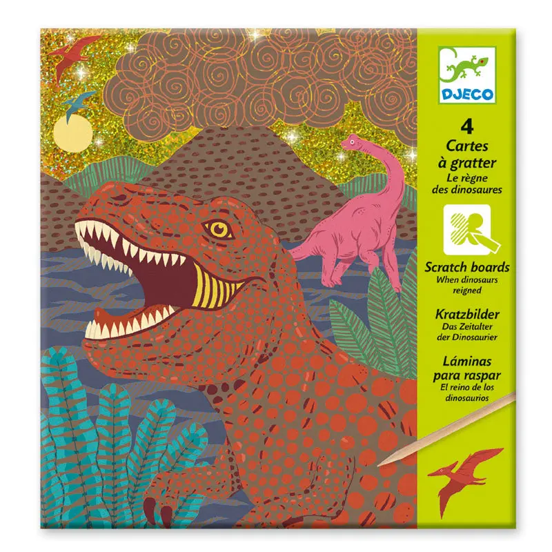 Scratch Cards Dinosaurs