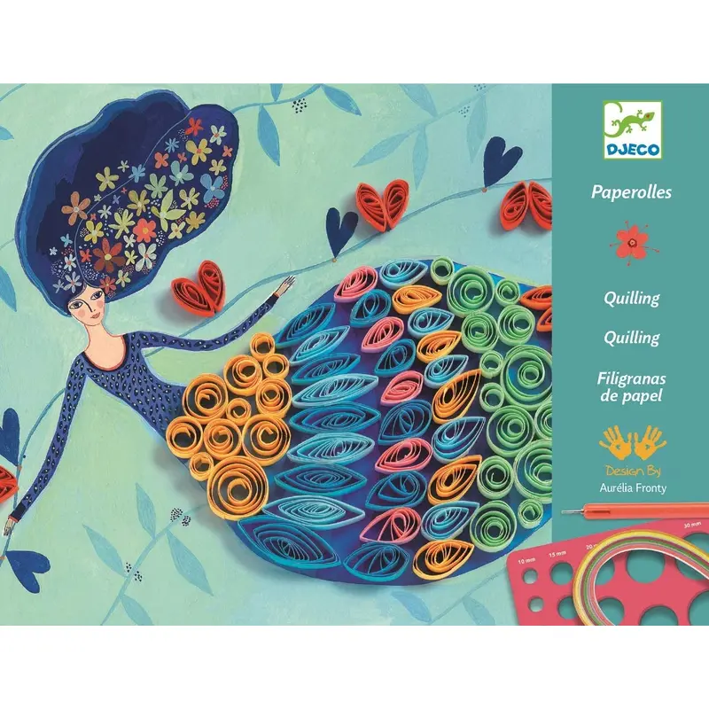 Spiral Seasons Quilling