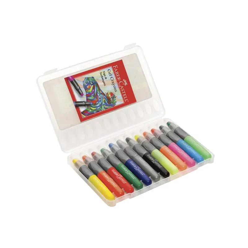 Faber-Castell 12 Gel Crayons