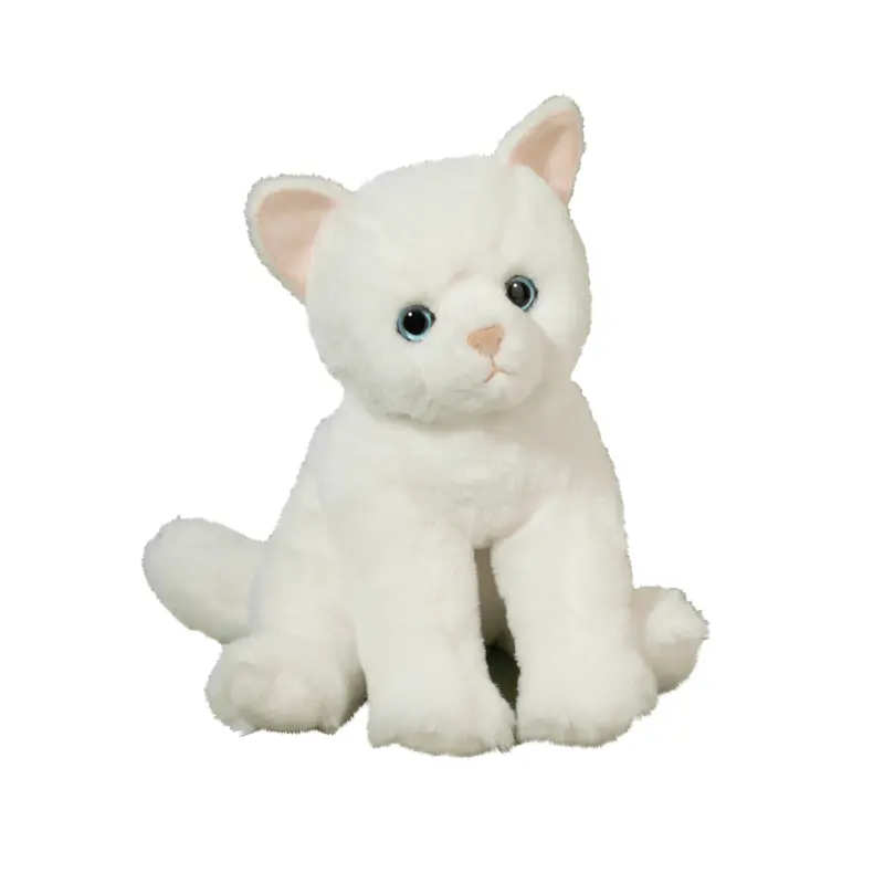 Winnie White Cat Softie 11"