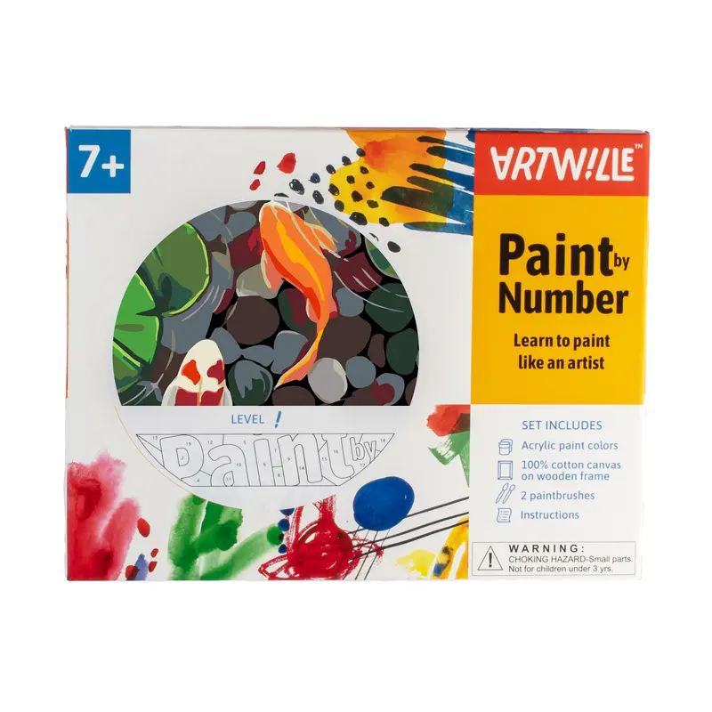 Artwille Paint by Number Koi Pond