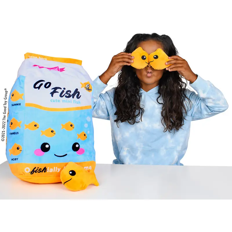 Go Fish Fleece Pillow