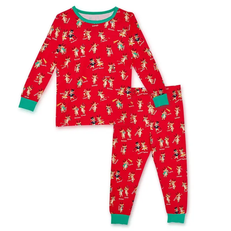 Rollicking Reindeer Pajamas