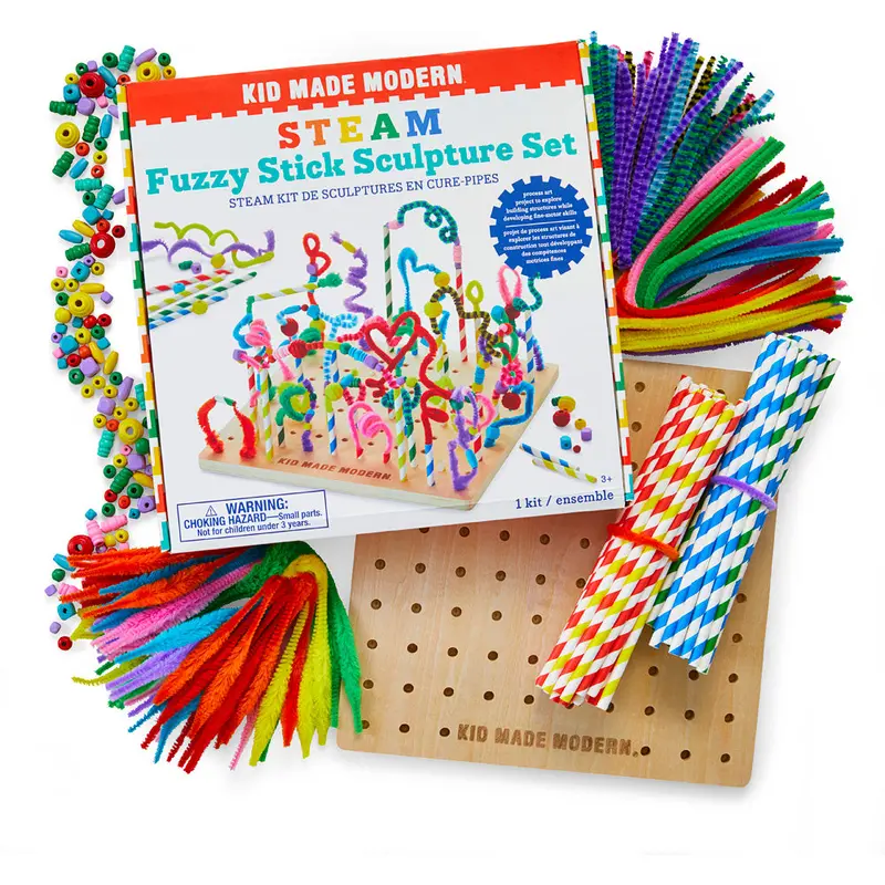 STEAM Fuzzy Stick Sculpture Set