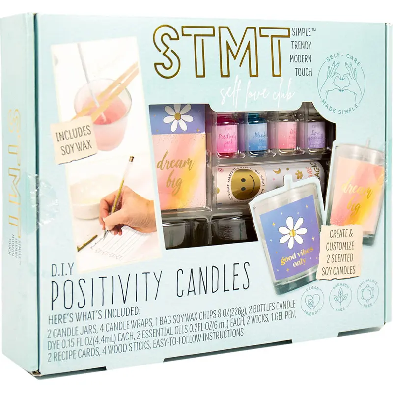 STMT DIY Positivity Candles