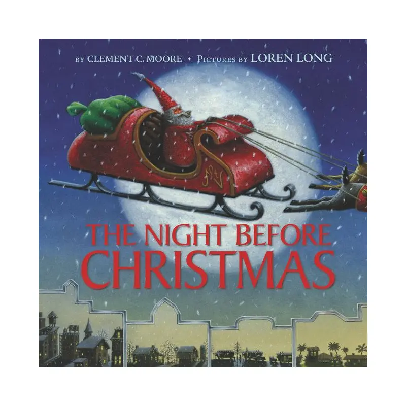 The Night Before Christmas: A Christmas Holiday Book for Kids