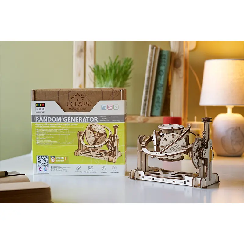 UGears STEM LAB Random Generator Model Kit