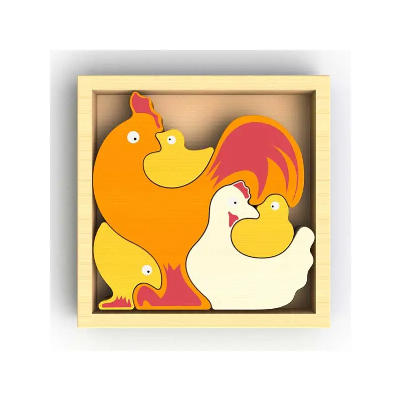 Chicken Family Puzzle