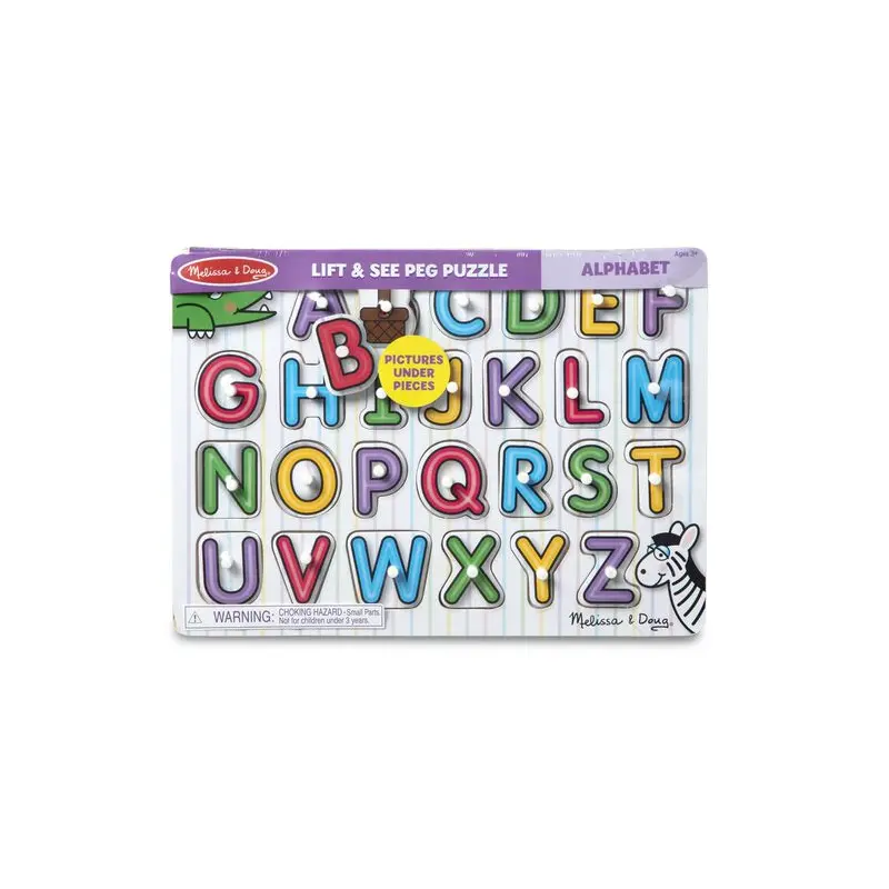 See-Inside Alphabet Peg Puzzle