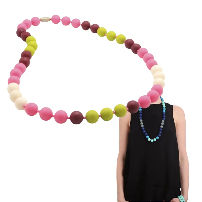 Chew Beads Teether Necklace