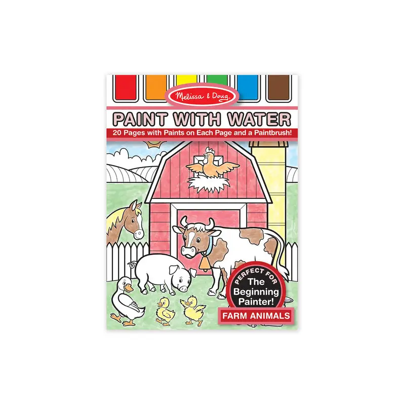 Farm Animals Paint With Water