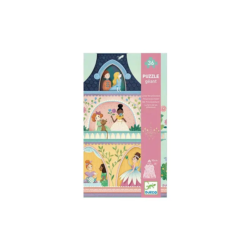 Giant 36 Piece Princess Tower Floor Puzzle