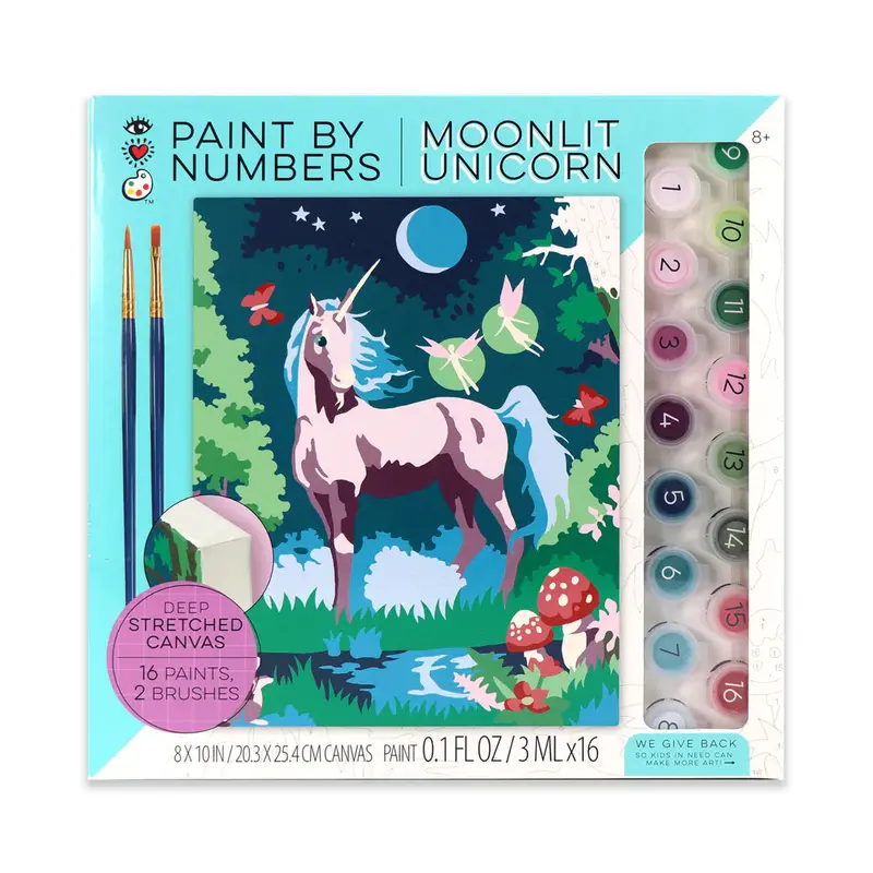 Paint by Numbers-Moonlit Unicorn