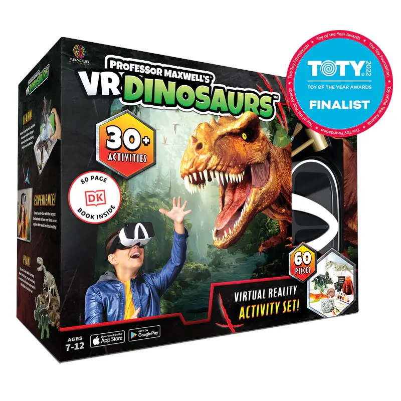 Professor Maxwell's Virtual Reality Dinosaur