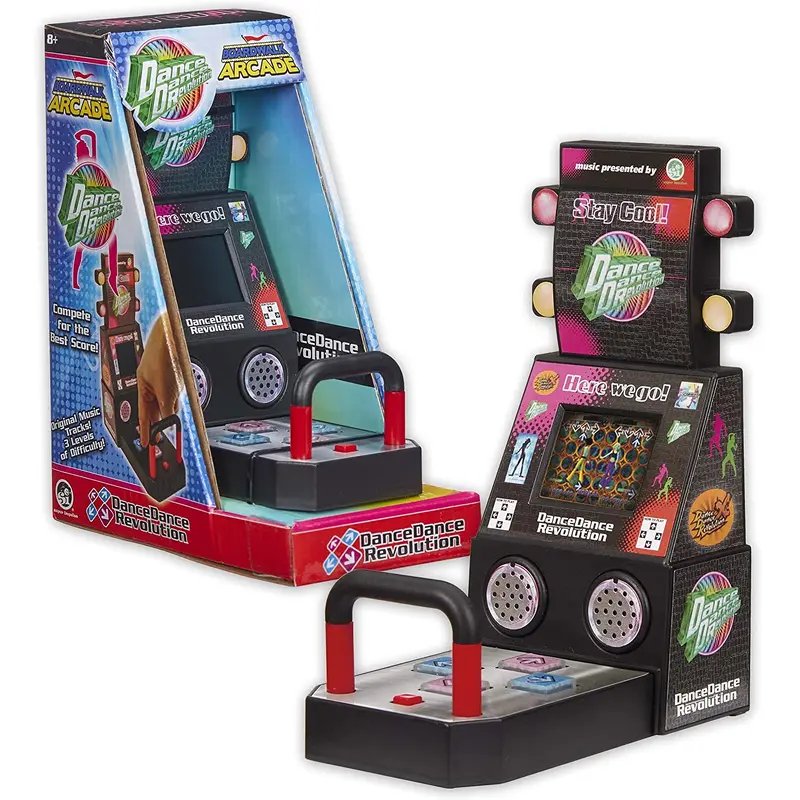 World's Smallest Dance Dance Revolution Boardwalk Arcade