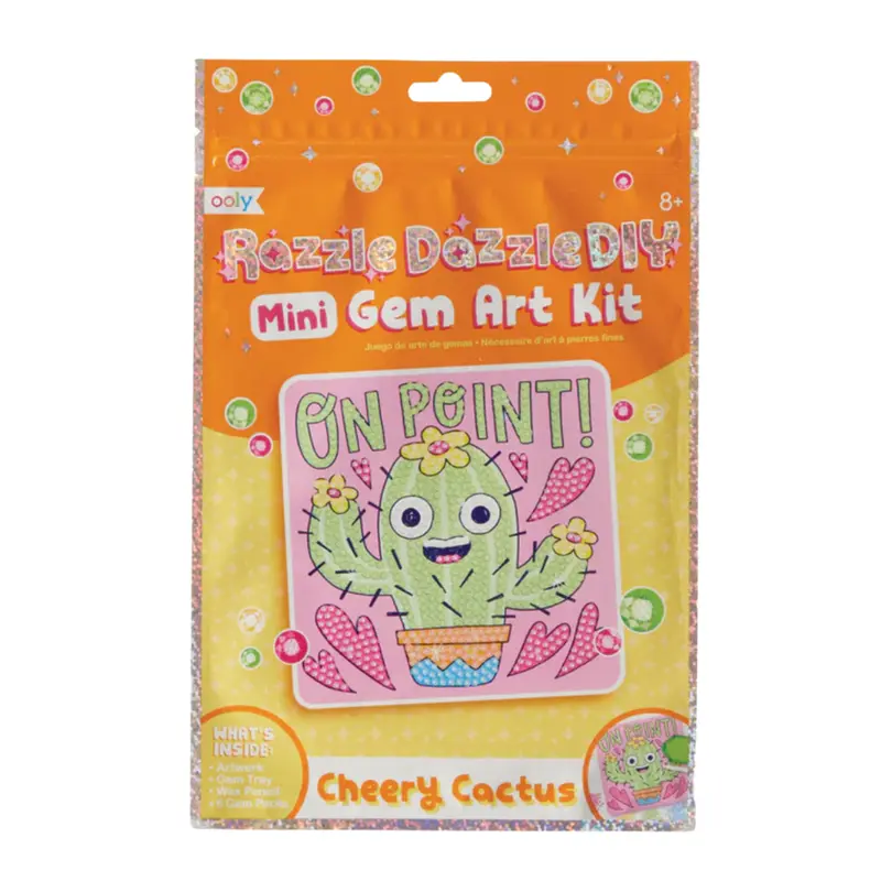 Cheery Cactus Razzle Dazzle Gem Art