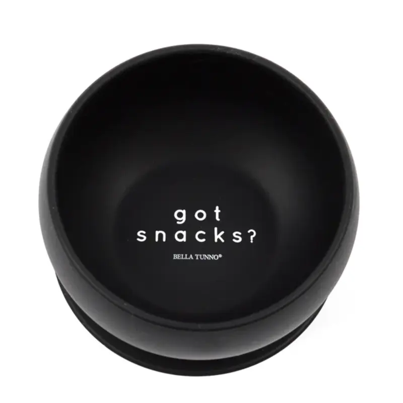 Got Snacks Suction Bowl