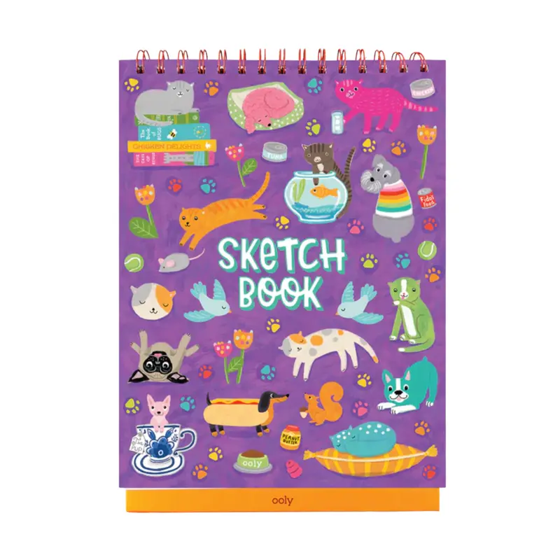 Pets at Play Sketch Book