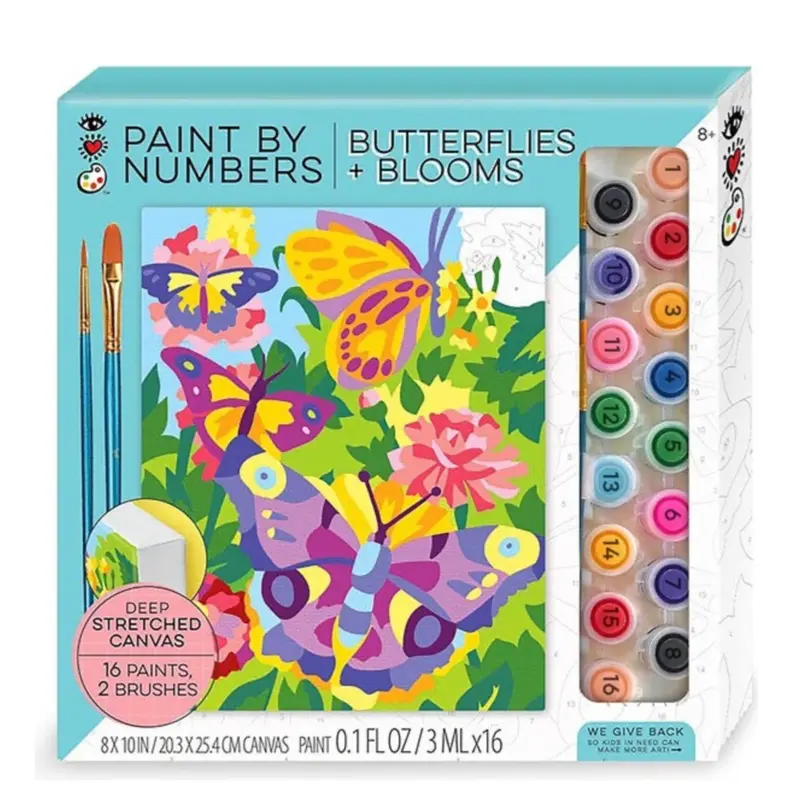 Butterflies & Blooms Paint by Number