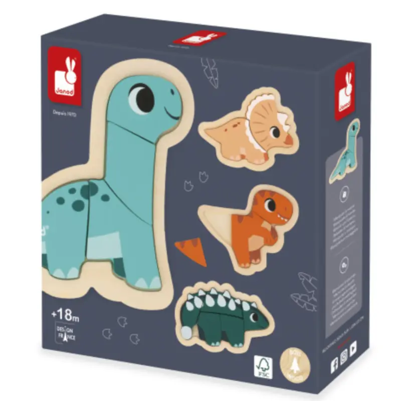 Dino Progressive Puzzle