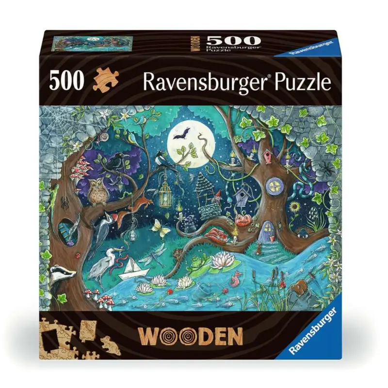 Fantasy Forest 500pc Wood Puzzl