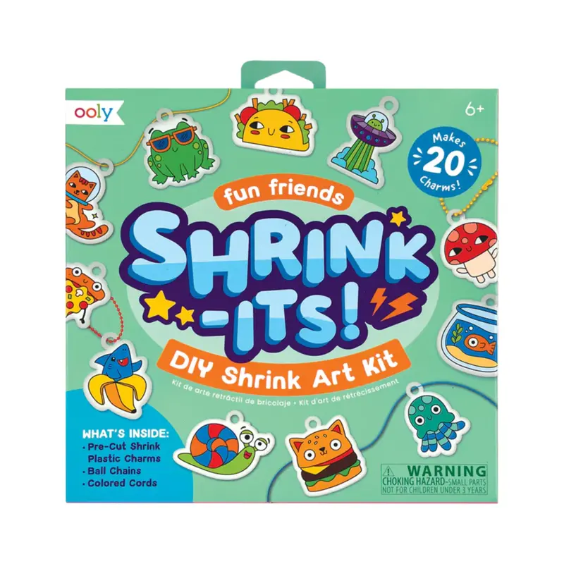 Shrink-Its! Fun Friends DIY Shrink Art Kit
