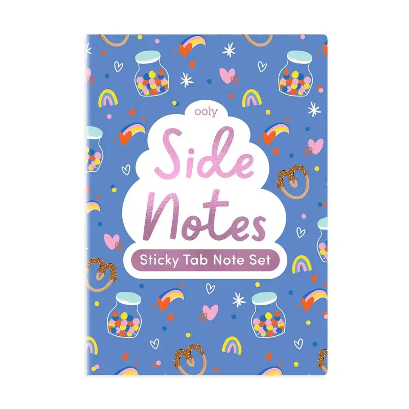 Side Notes Sticky Tab Note Set