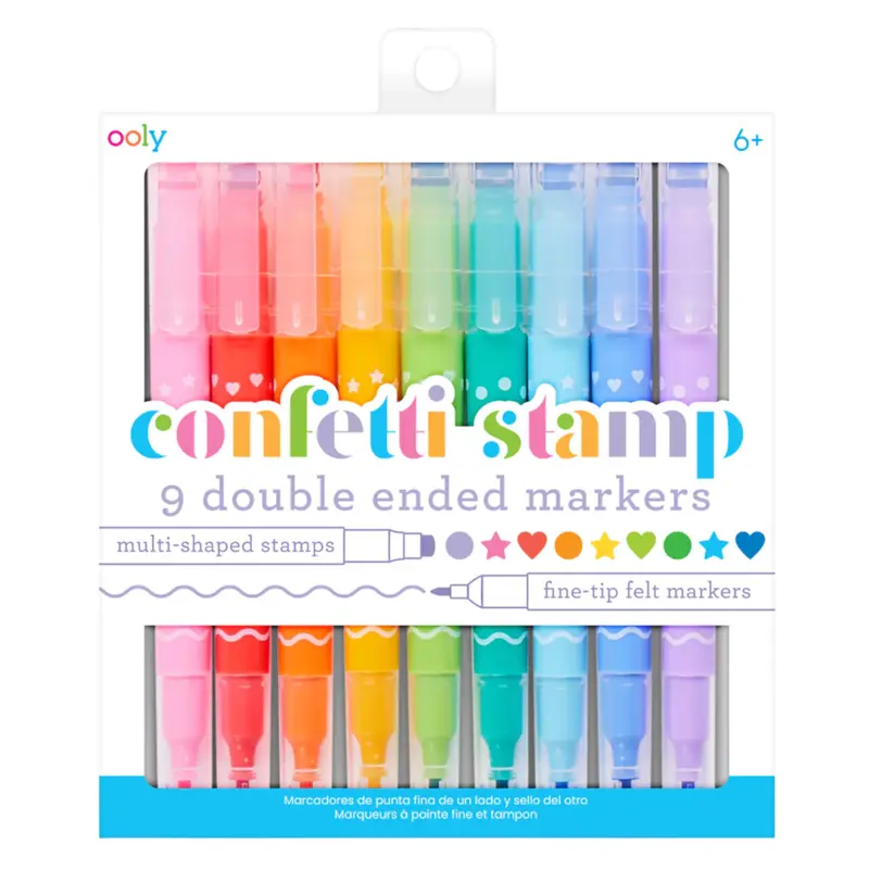 Confetti Stamp Markers