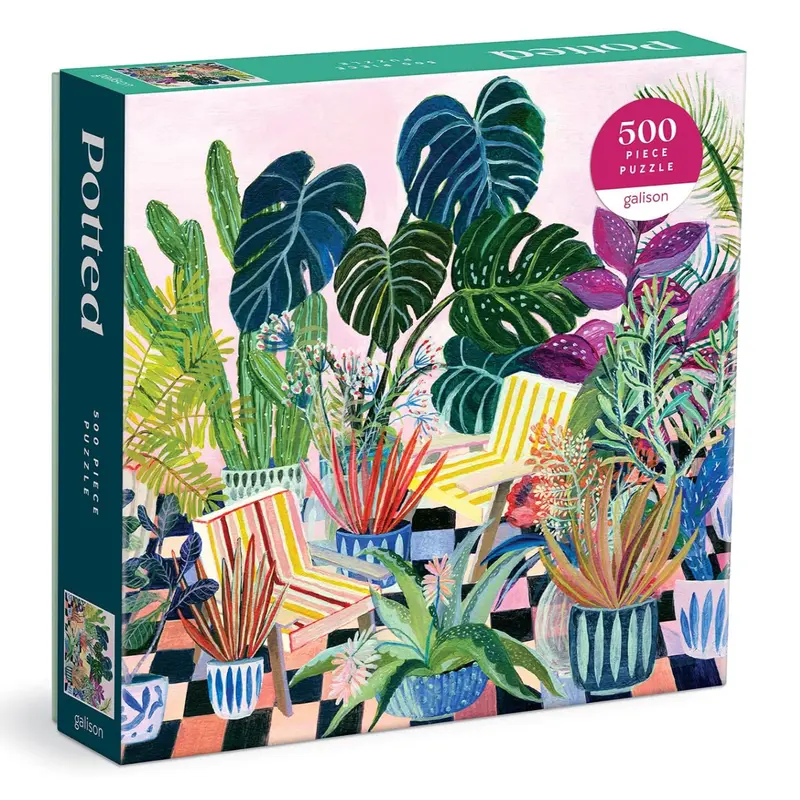 Potted Puzzle 500pc
