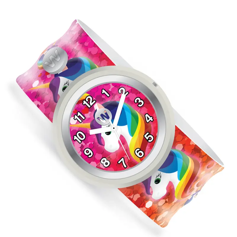 Rainbow Unicorns Slap Watch