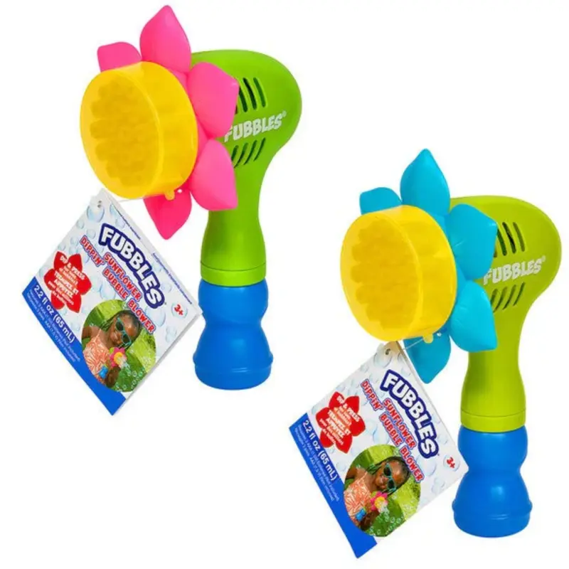 Fubbles Sunflower Dippin Bubble Blower