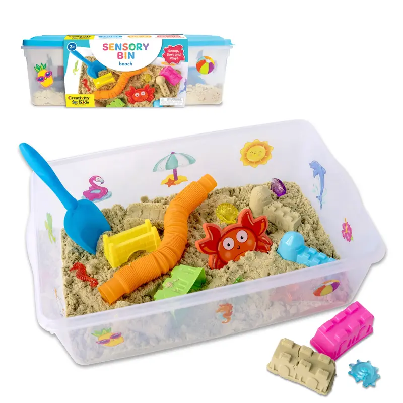 Sensory Bin Beach