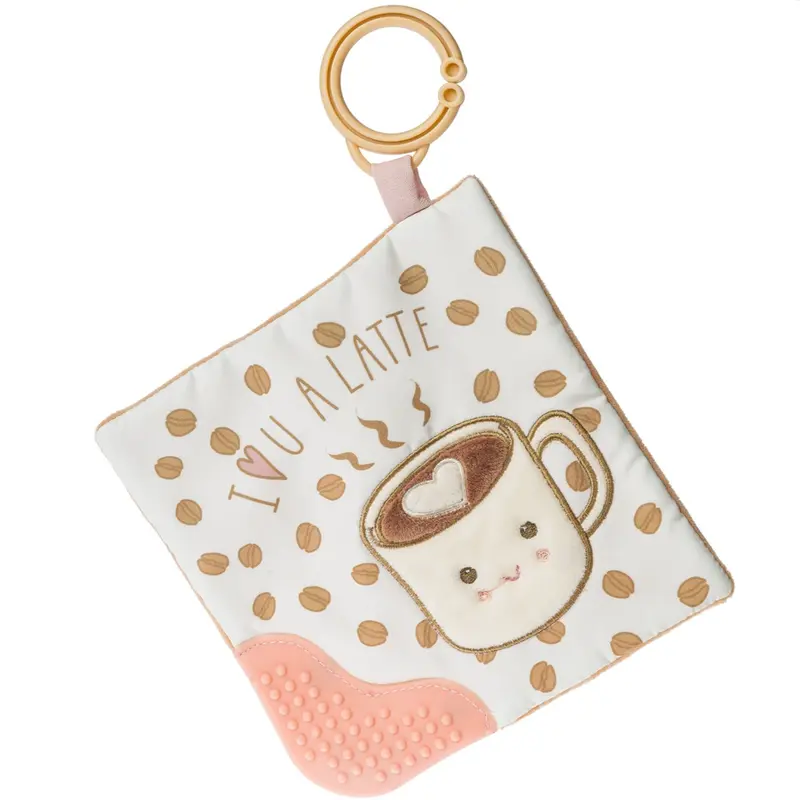 Sweet Soothie Latte Crinkle Teether