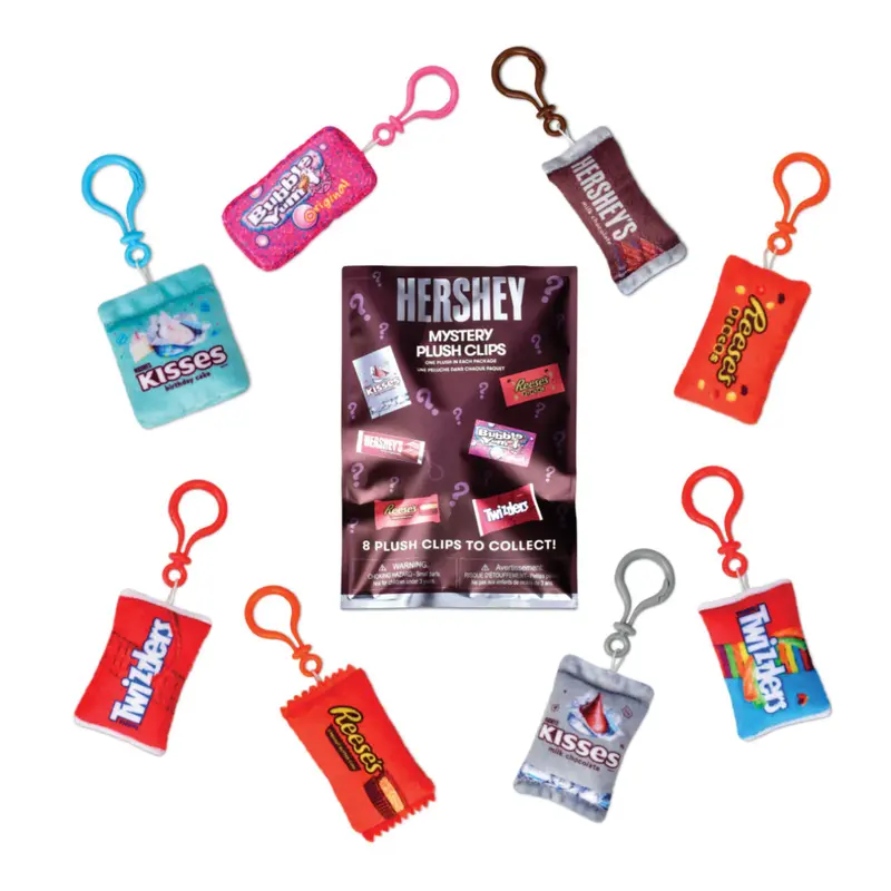 Hershey's Plush Clips