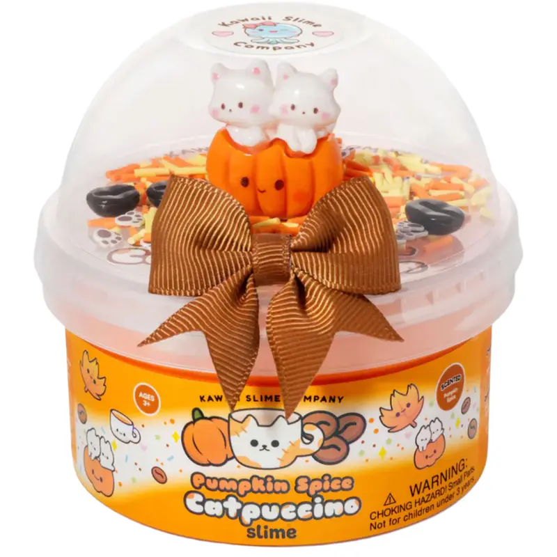Pumpkin Spice Catpuccino Butter Slime