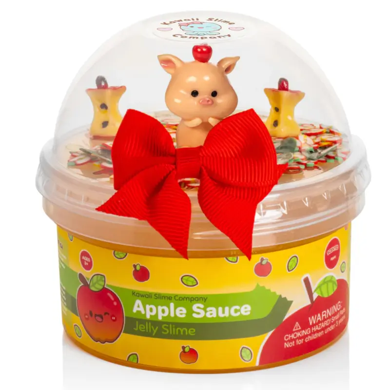 Apple Sauce Jelly Slime