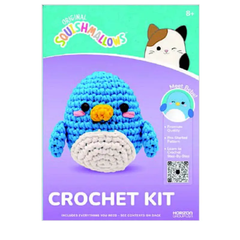 Bebe Penguin Squishmallow Crochet Kit