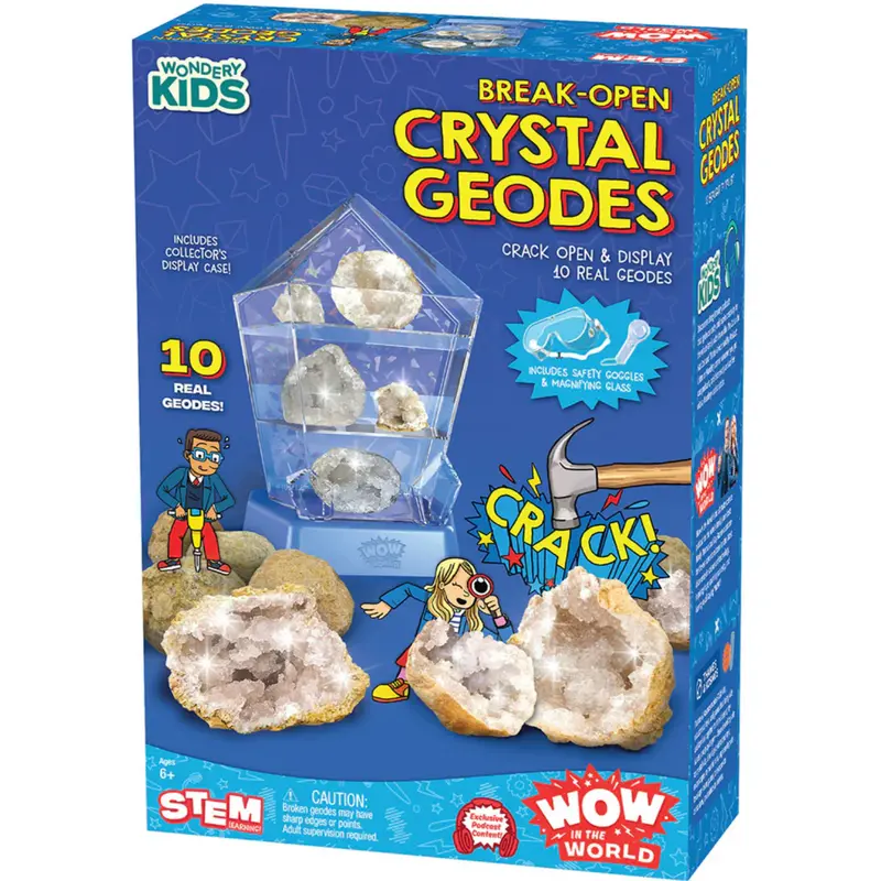 Break-Open Crystal Geodes