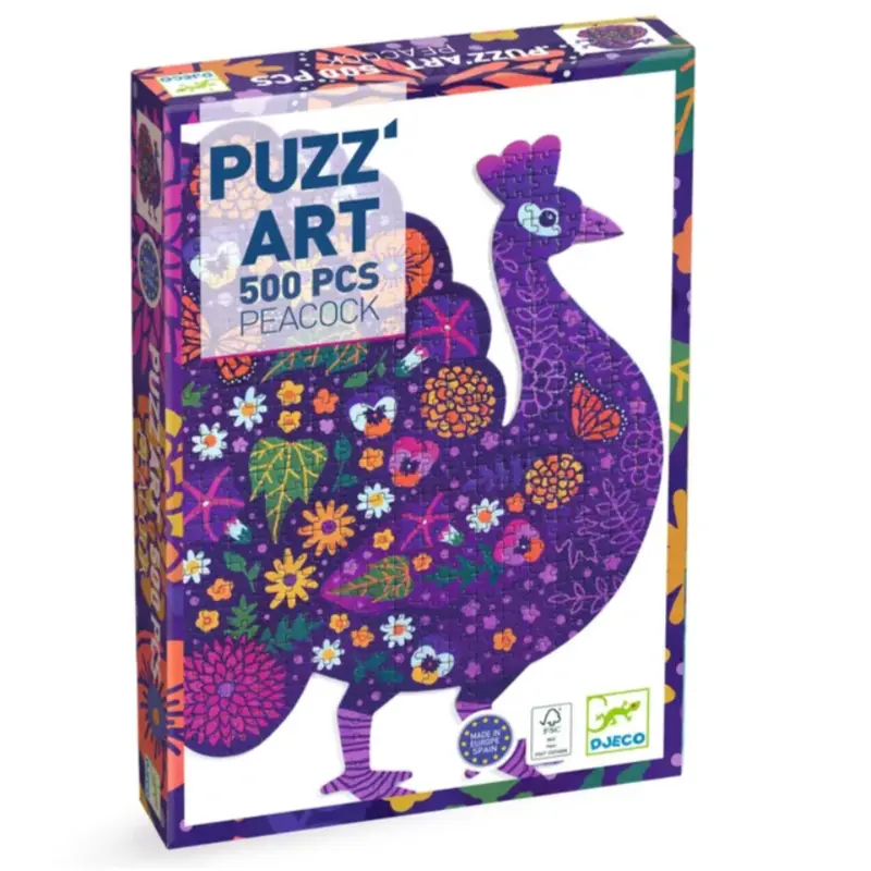 Puzz'Art Peacock