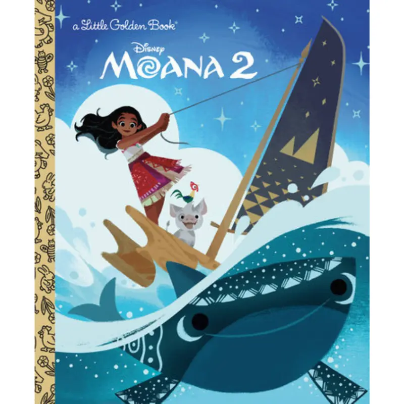 Disney Moana 2 Little Golden Book