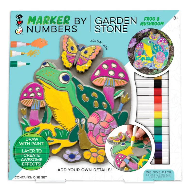 Garden Stone Marker Number