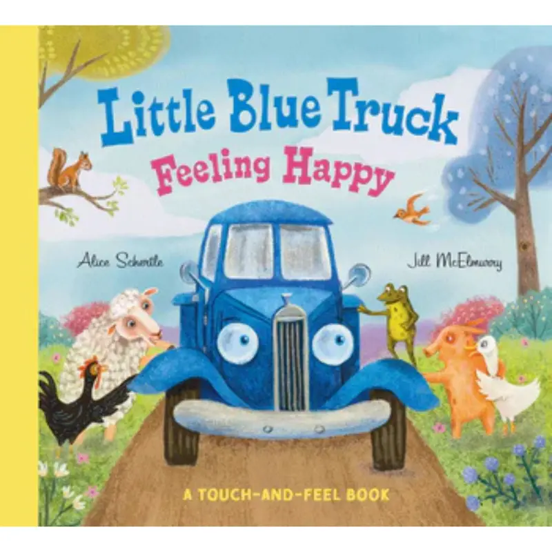 Little Blue Truck Feeling Happy