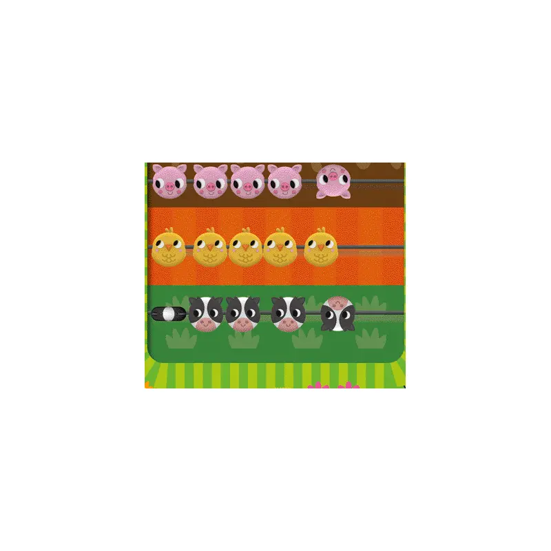 Count and Slide Farmyard Friends