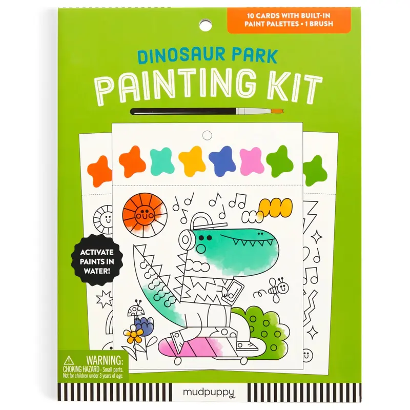 Dinosaur Park Painting Kit