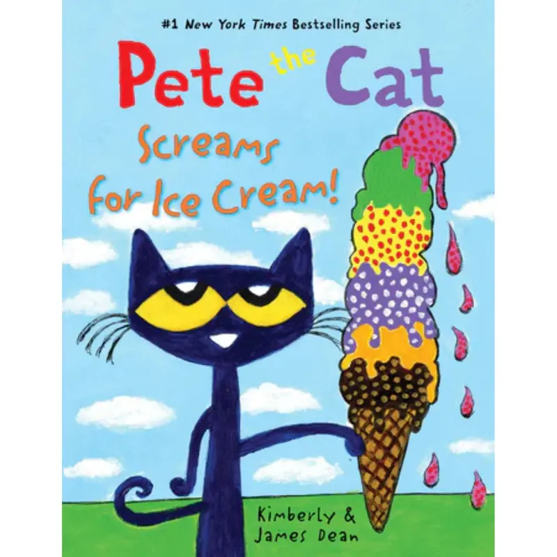 Pete the Cat Screams for Ice Cream