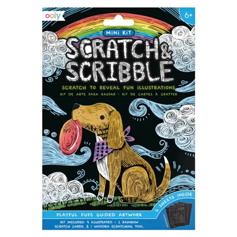 Playful Pups Scratch & Scribble