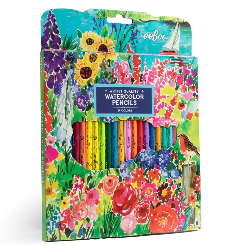 Seaside Garden Watercolor Pencils