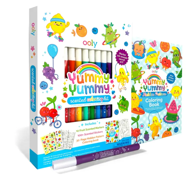 Yummy Yummy Coloring Kit