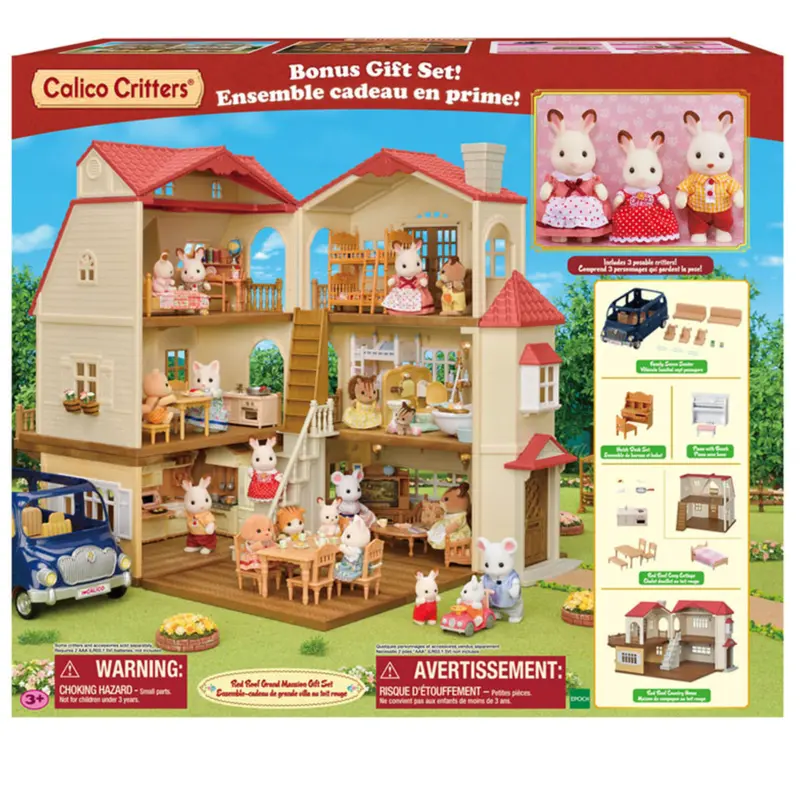 Red Roof Grand Masion Gift Set